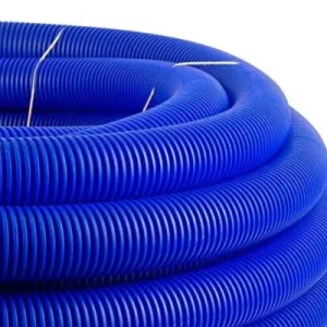 Zuigbuis (PP) blind 80 mm blauw (50 meter) Korting