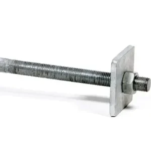 Volgplaat 80 x 80 x 8 mm voor 20 mm (verzinkt) Superprijs