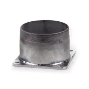 6″ buitendraad + vierkantflens Ambachtelijk