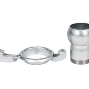 Bauer vaderdeel 133 + 5″ buitendraad Handgemaakt