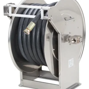 Automatische 1 inch slanghaspel RVS type STG12/24E Exclusieve Aanbieding