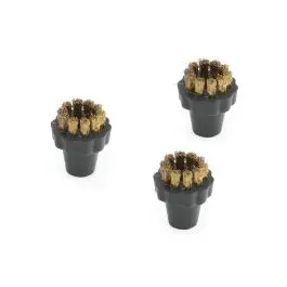 Handgemaakt Kärcher borstelset rond messing voor SGV stoomzuiger