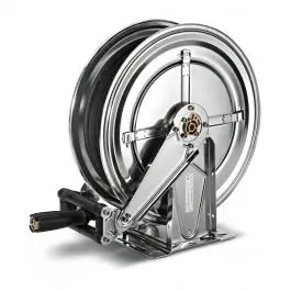 Automatische slanghaspel hogedruk inclusief hd-slang | RVS | 20 meter Koopje