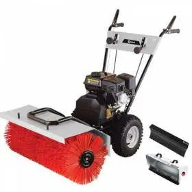 Lumag Veegmachine KM800 incl. schuifblad en opvangbak Gratis Verzending