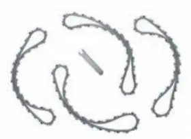 Uitverkoop STIHL SET RESERVEONDERDELEN SPEELGOEDKETTINGZAAG